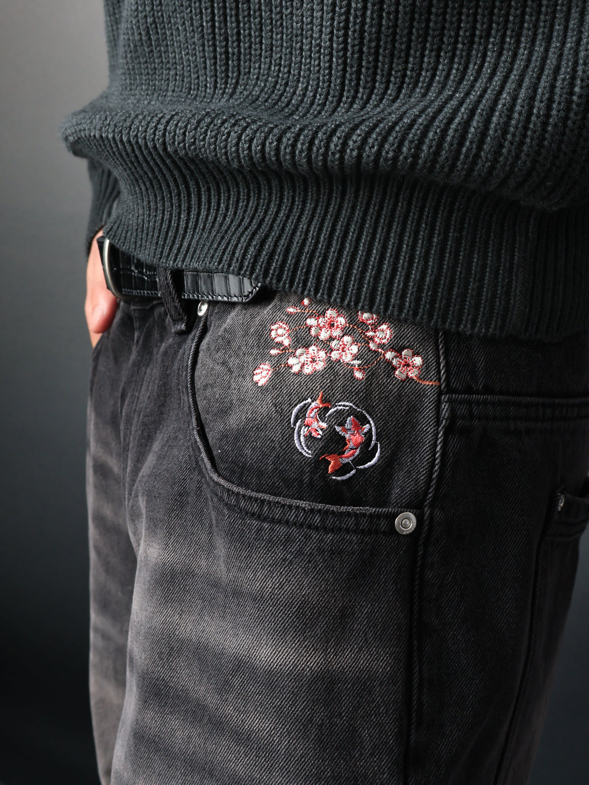 “Shrine” Baggy Denim
