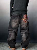“Shrine” Baggy Denim