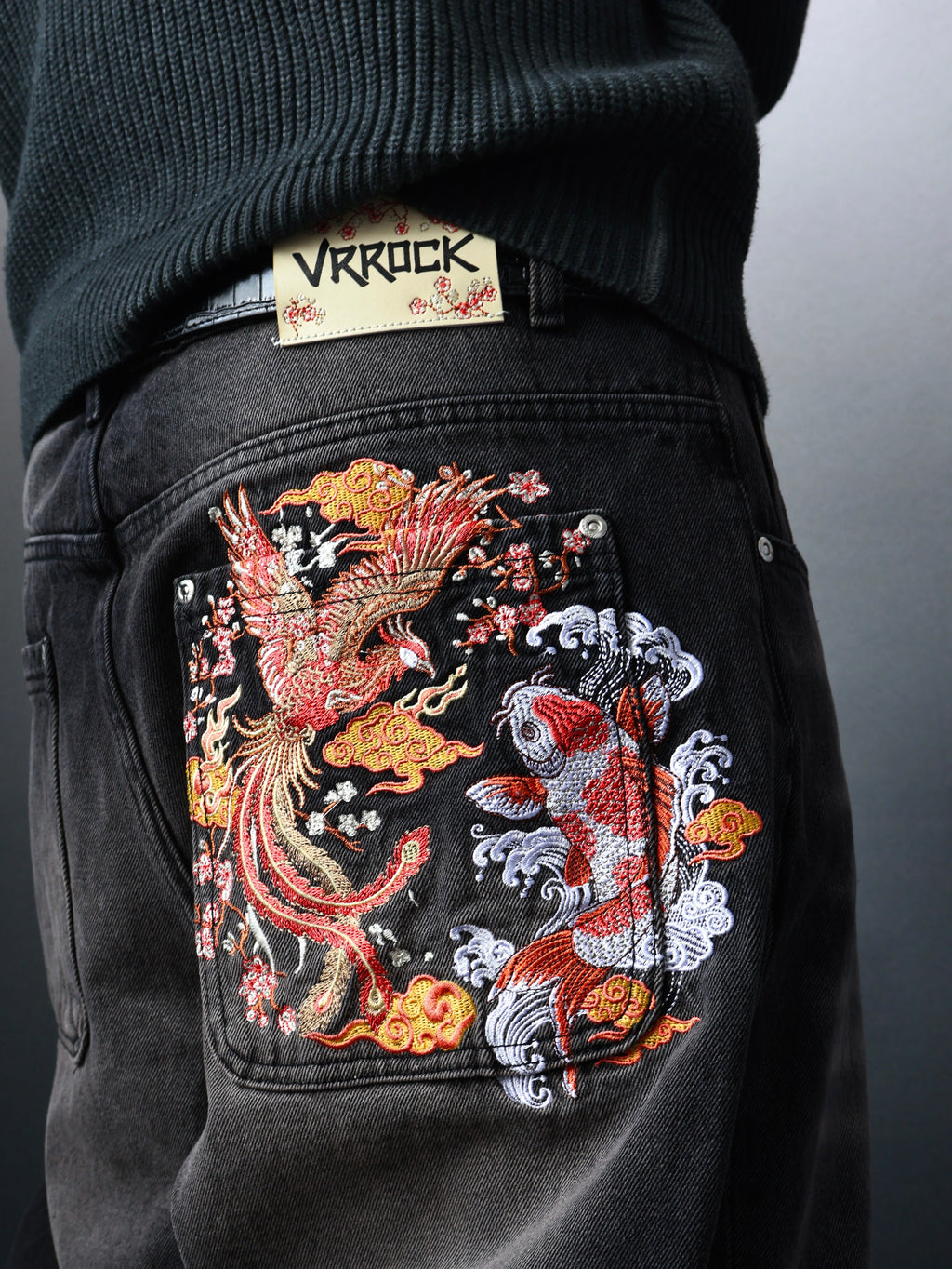 “Shrine” Baggy Denim
