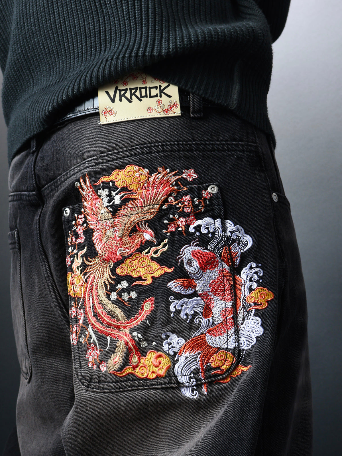 “Shrine” Baggy Denim