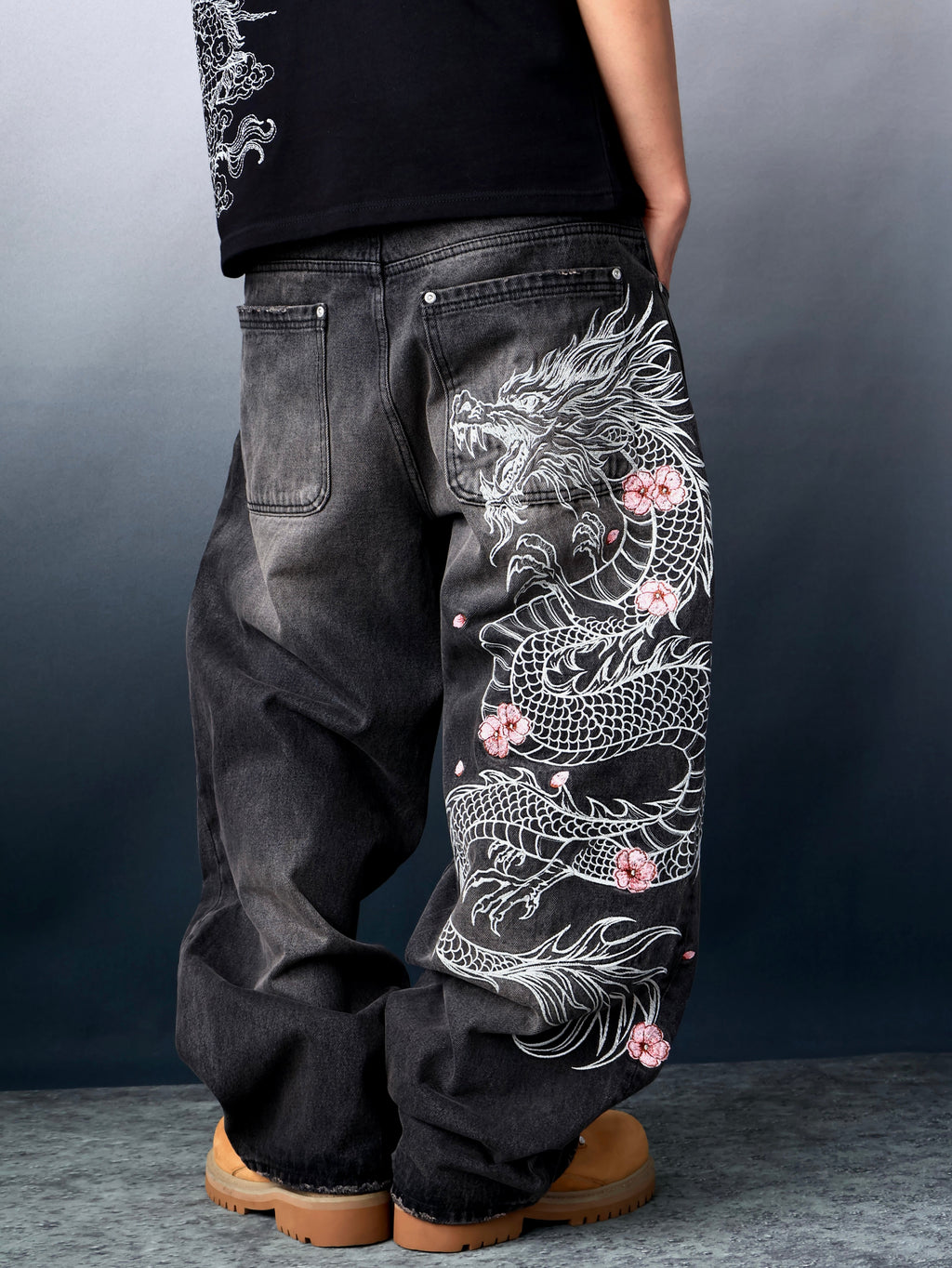 DENIM DRAGON GLOW
