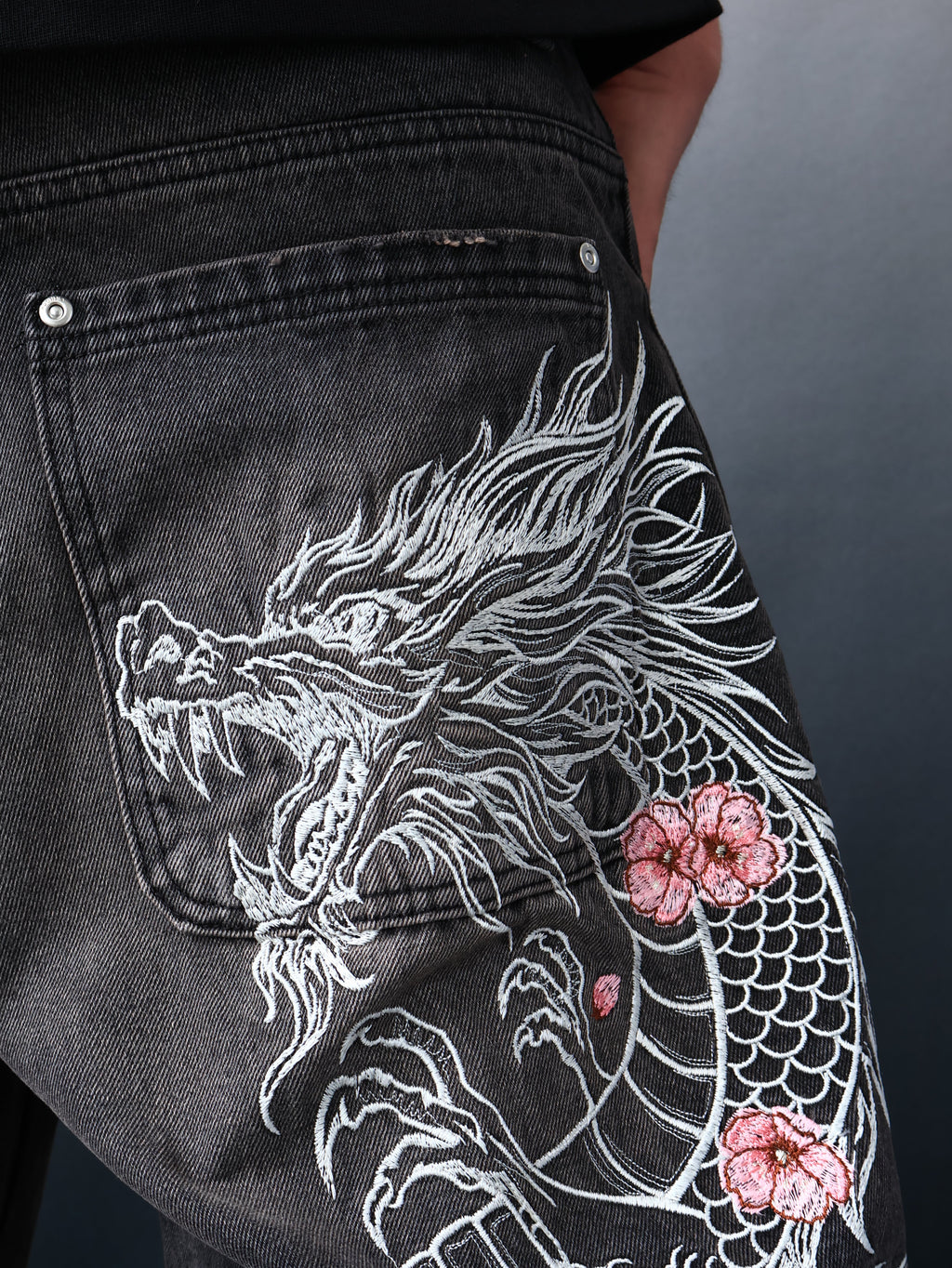 DENIM DRAGON GLOW