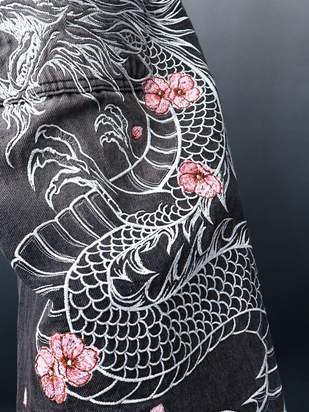 GLOW DRAGON-DENIM