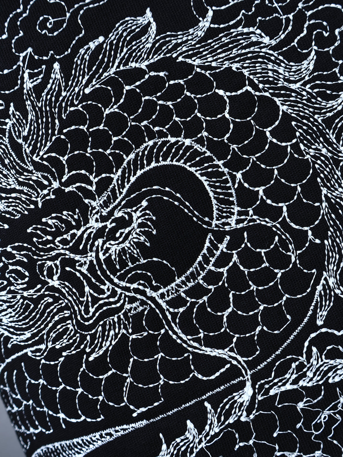 “Afterglow” Dragon Tee - Black