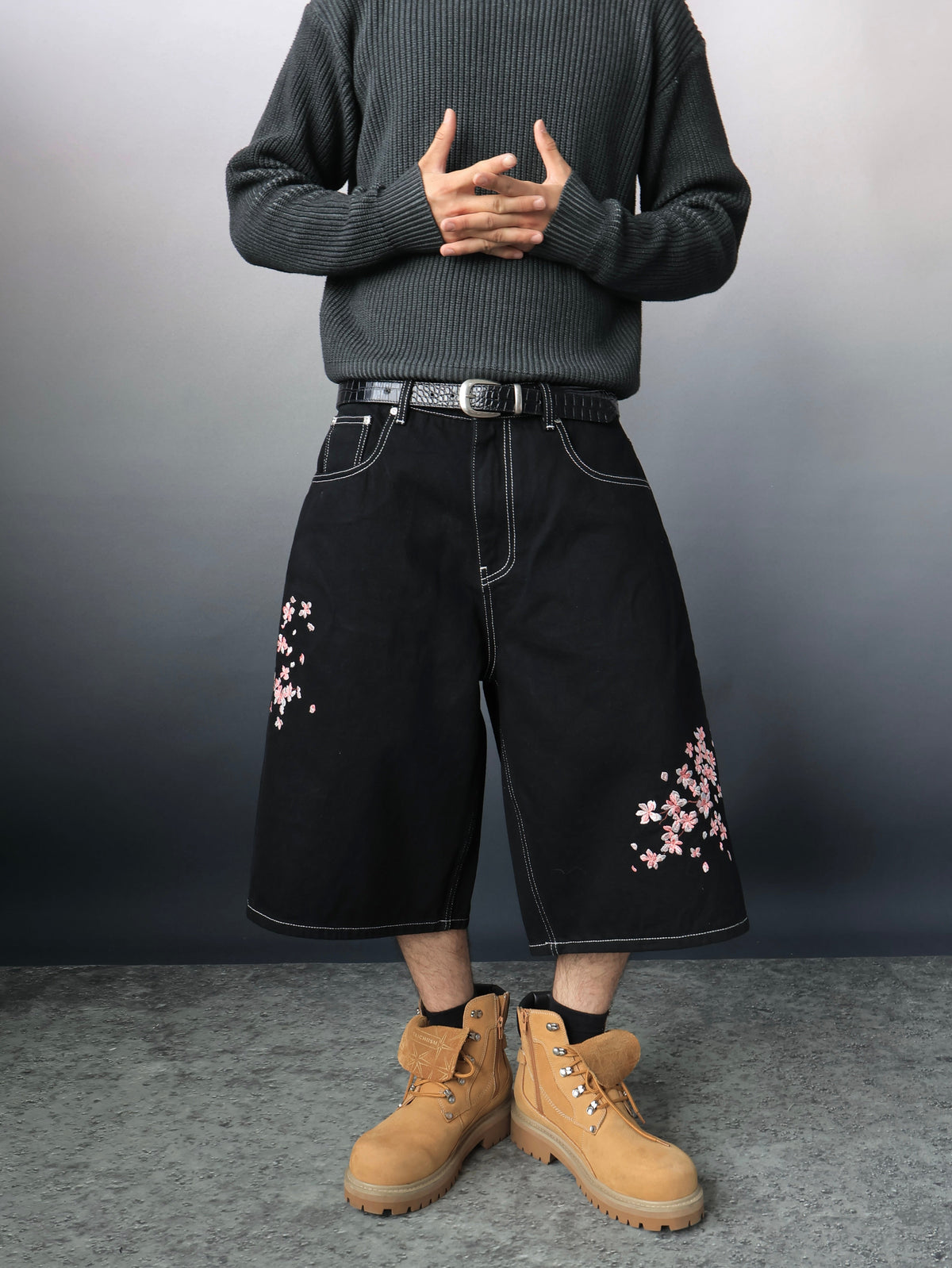 “Sakura Koi” Baggy Jorts