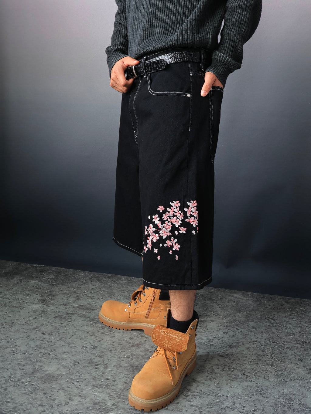 “Sakura Koi” Baggy Jorts