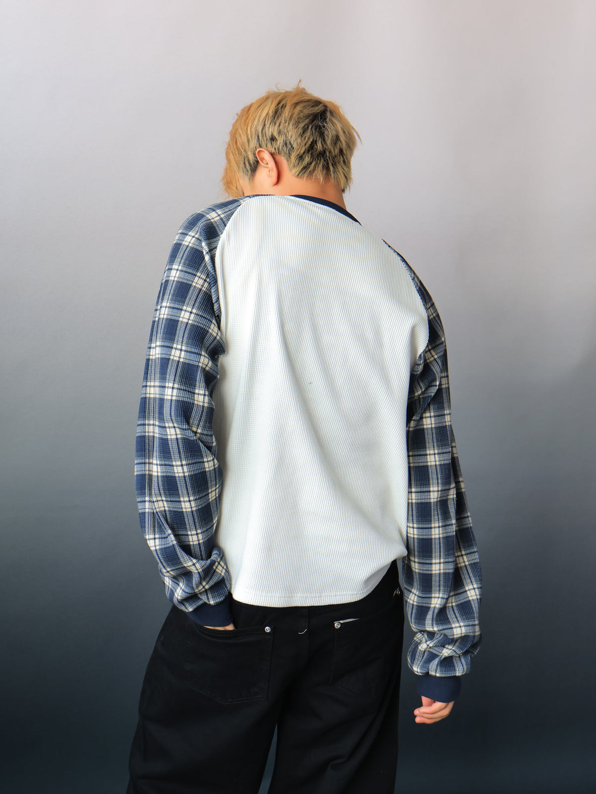 WAFFLE LONG-SLEEVE - Midnight