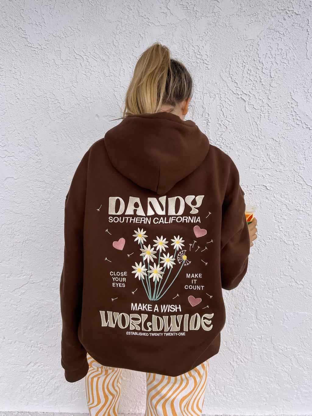 "Make a Wish" Oversized Lux-hoodtröja