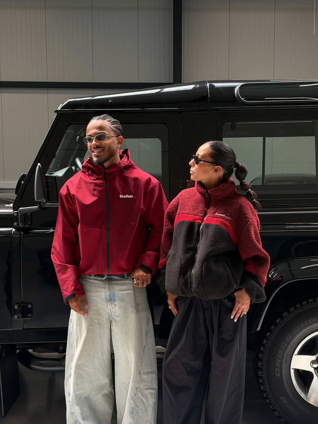 Water Reactive Cheetah Rain Jacket - Burgundy
