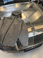 Chaqueta impermeable de guepardo reactiva al agua - Gris
