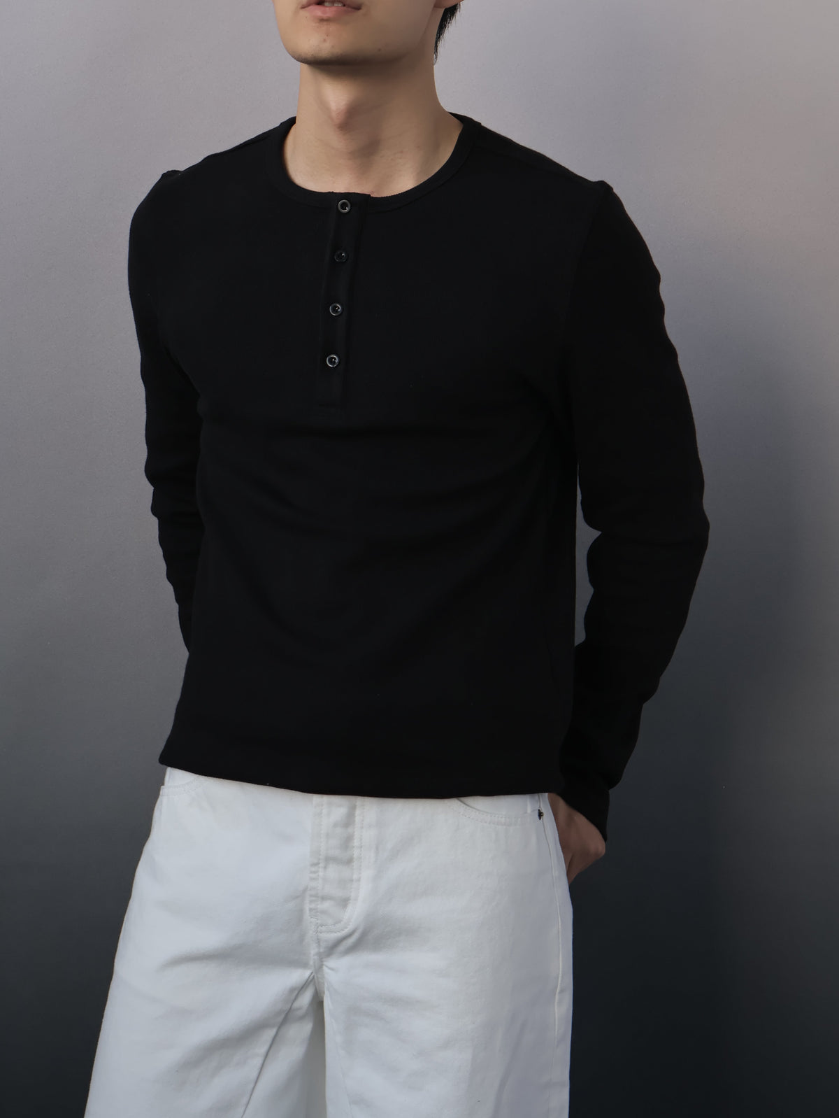 Contour Long-Sleeve - Black