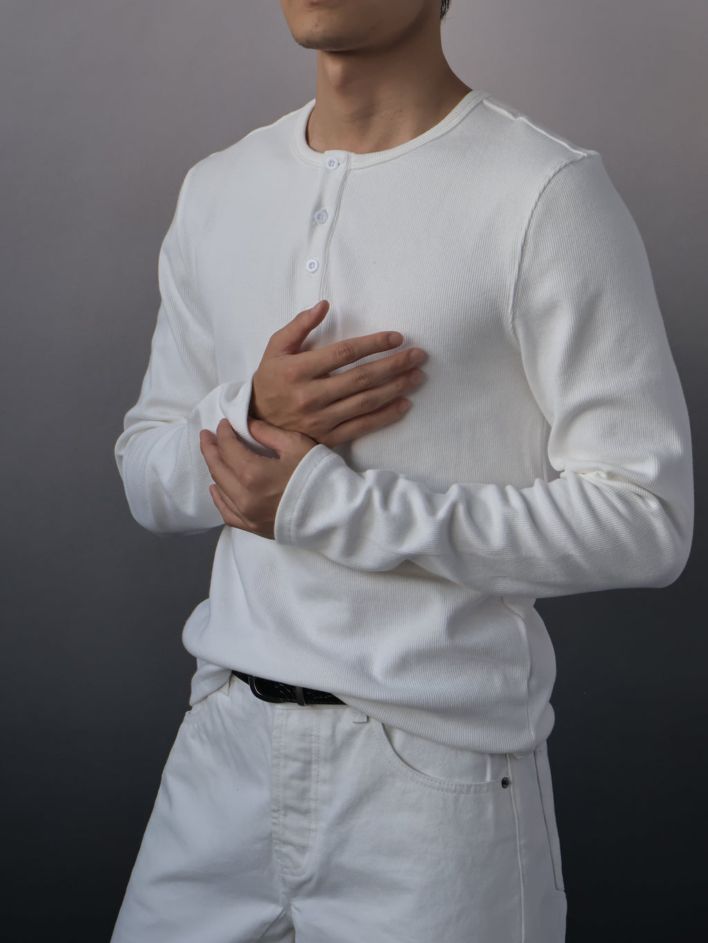 Contour Long-Sleeve - Cream