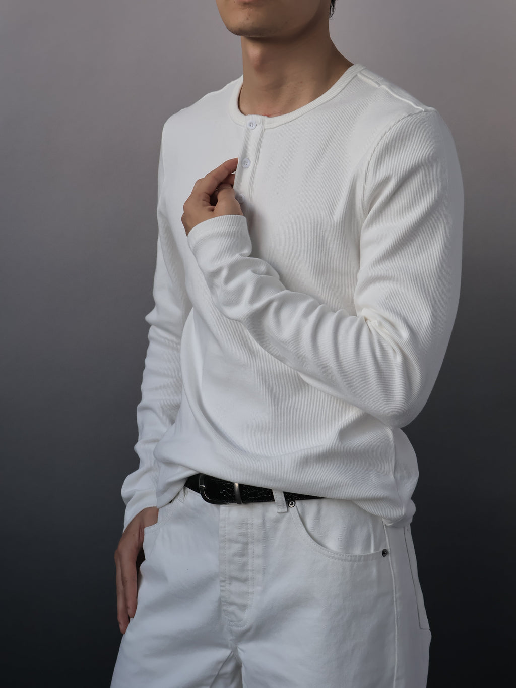 Contour Long-Sleeve - Cream