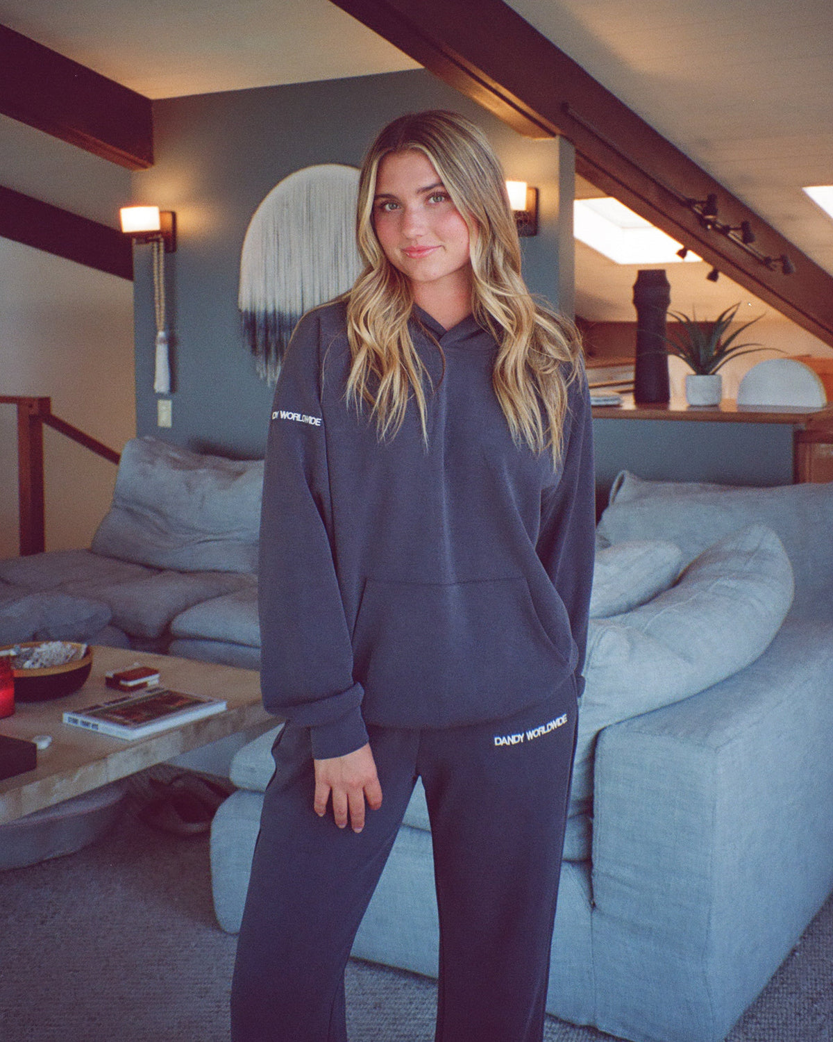 Sweat à capuche oversize Butter Lux