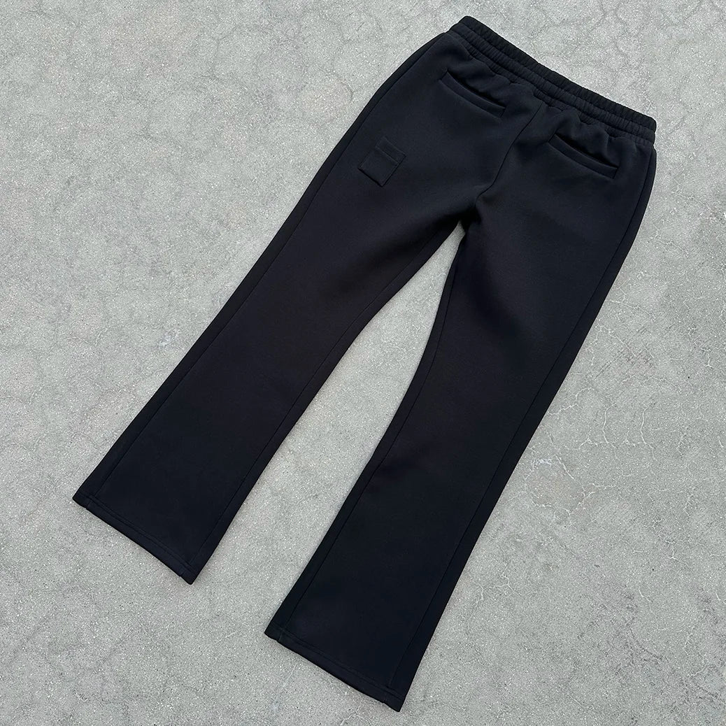 Uitlopende joggingbroek Gopo zwart