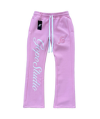 Uitlopende joggingbroek Gopo roze