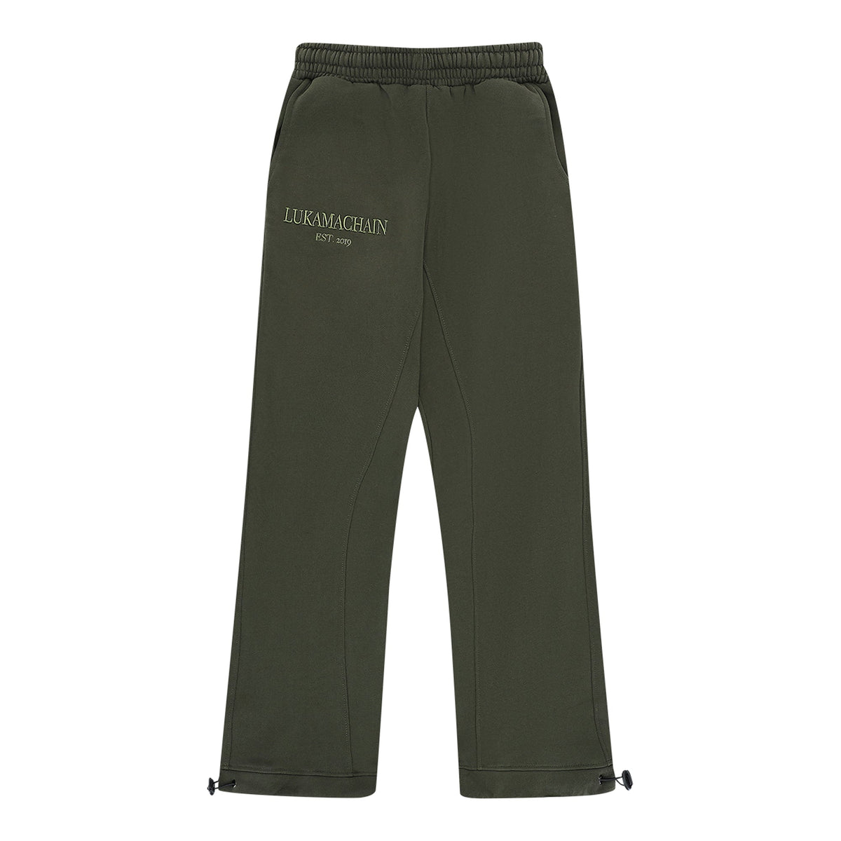 Essential jogger Legergroen