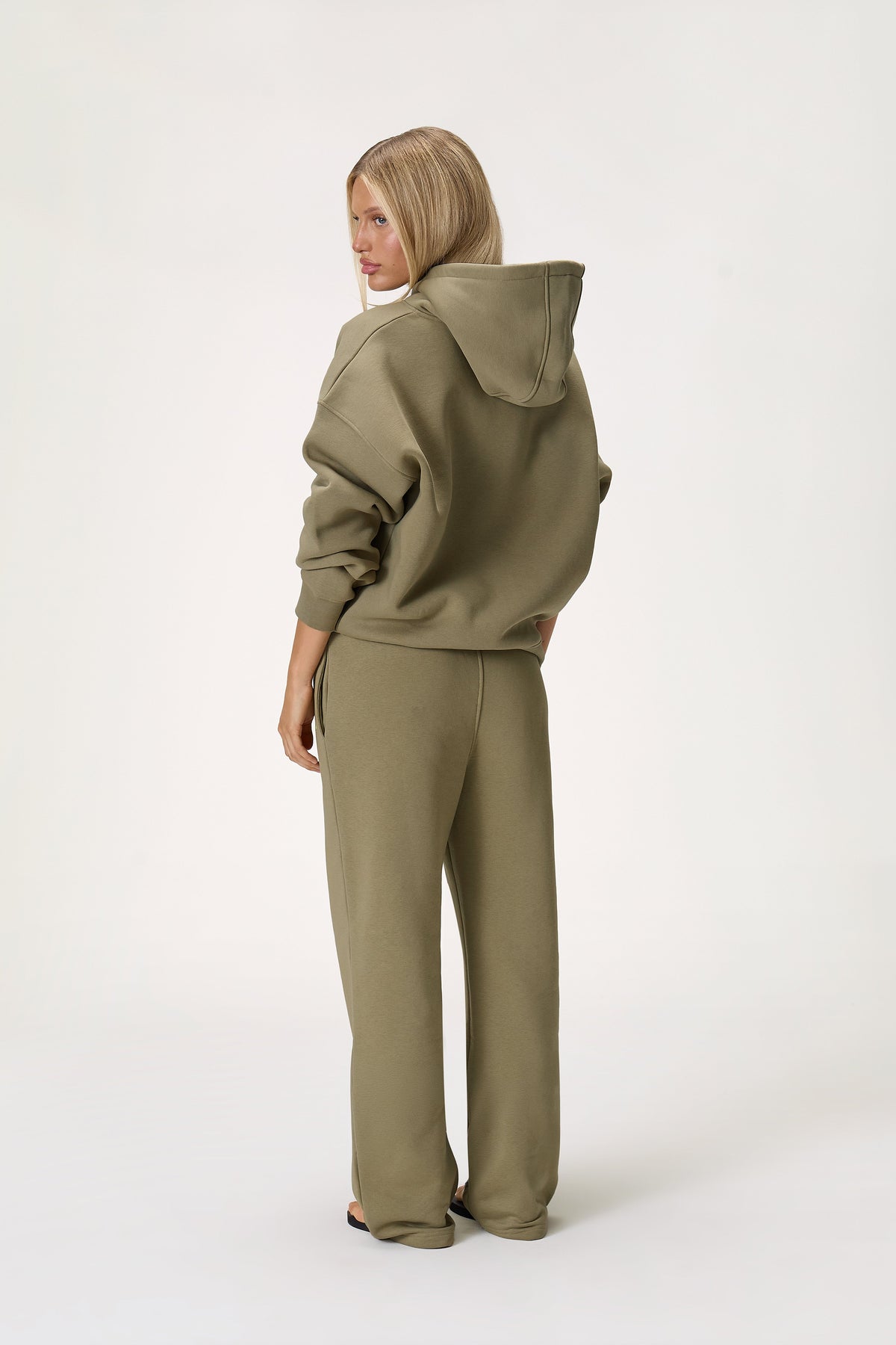 Pantalon de survêtement large Doozy couleur kaki