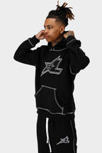 StarLine Kapuzenpullover Schwarz
