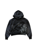 Black Leopard Pullover