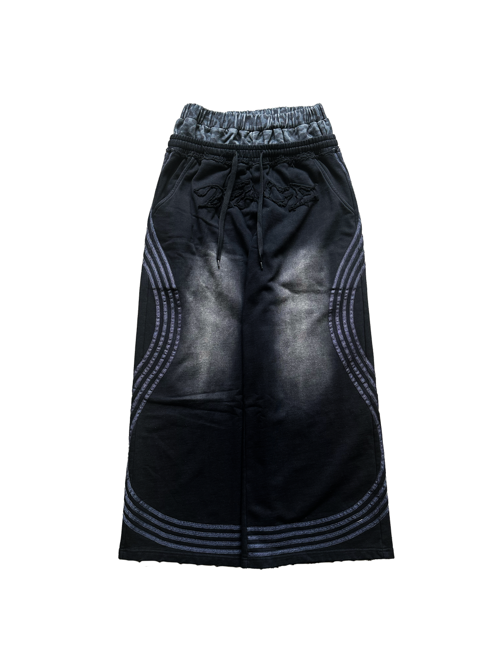 Black Leopard Sweatpants