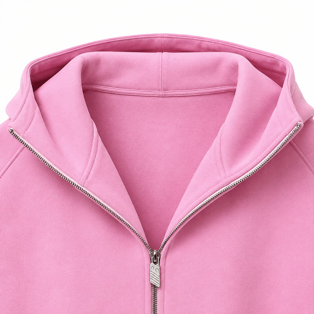 Sweat à capuche zippé à bandes léopard