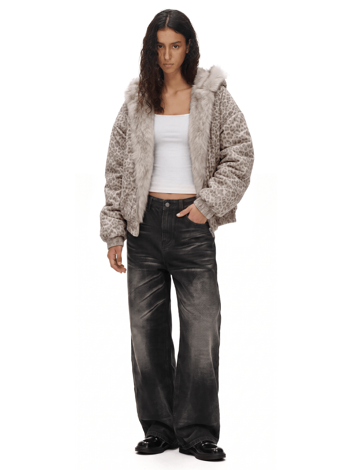 Leopard Fur Jacket