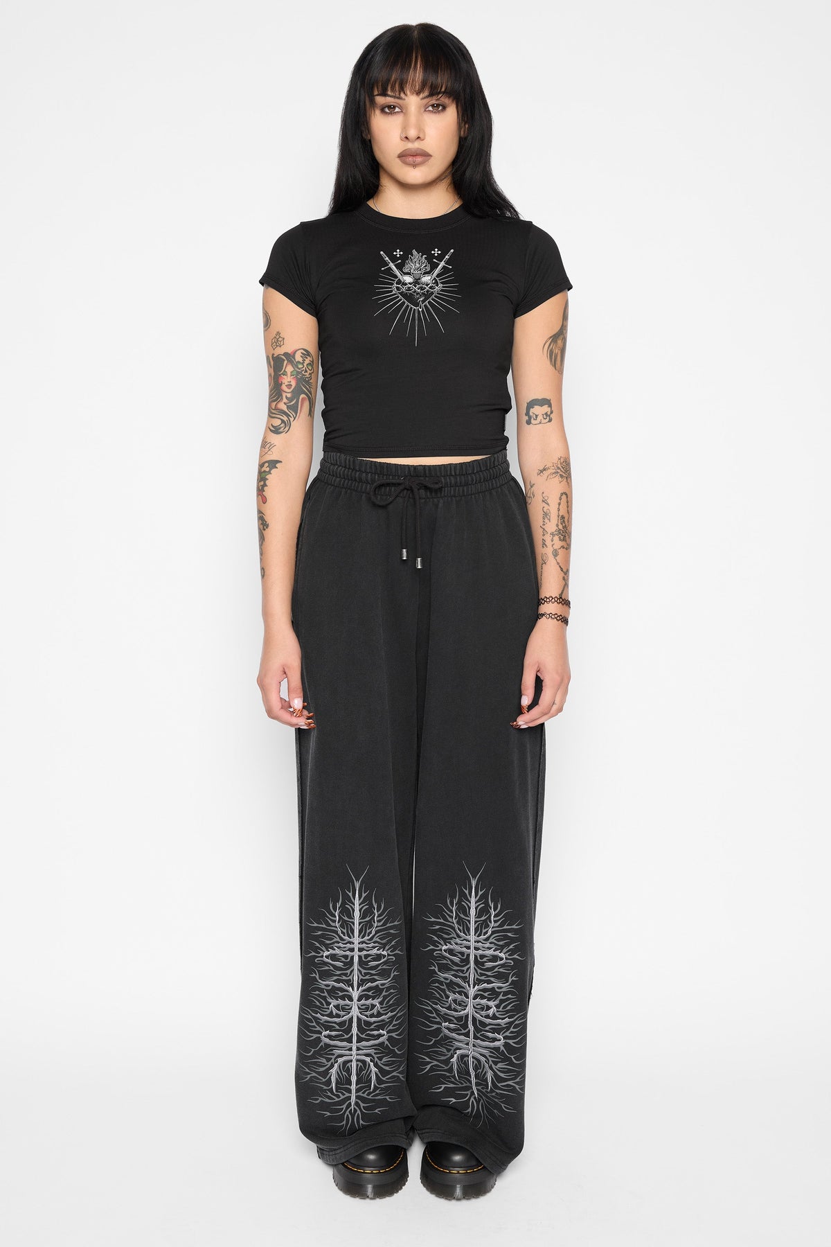 Pantalones de chándal de pierna ancha Lithium