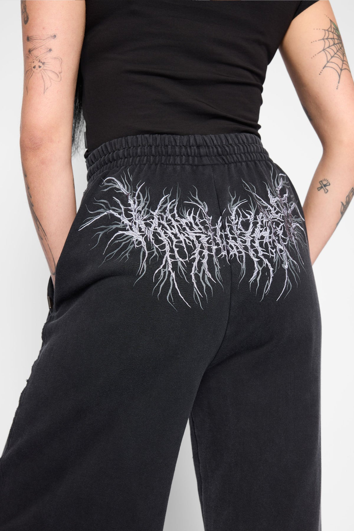 Pantalones de chándal de pierna ancha Lithium
