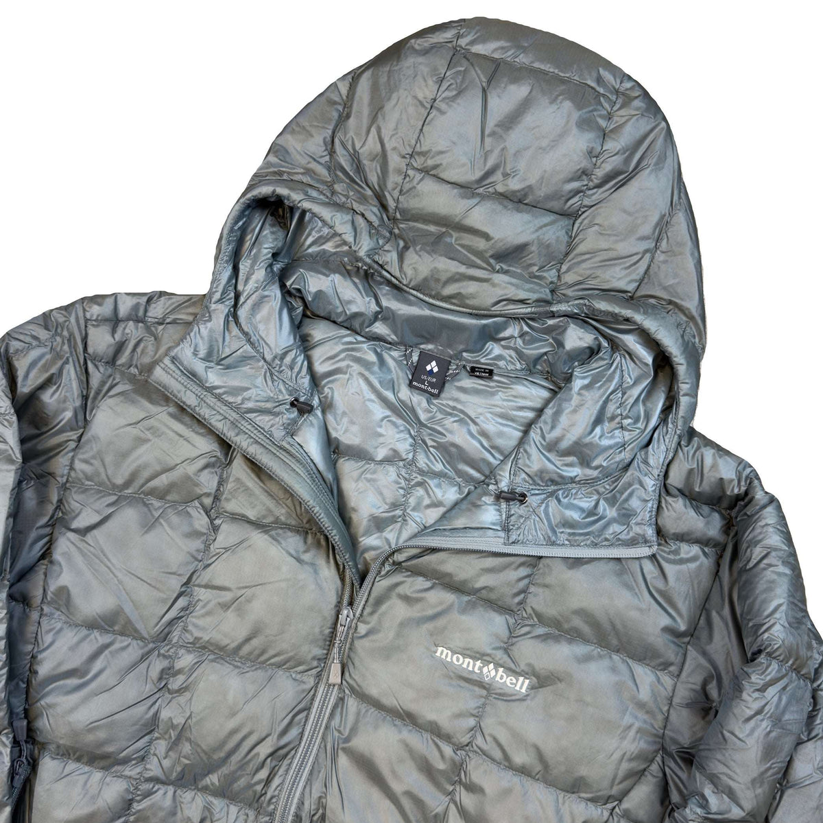 Final Sizes: Superior Down Parka Puffer Jacket In Grey
