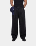 Pantalon large en lin