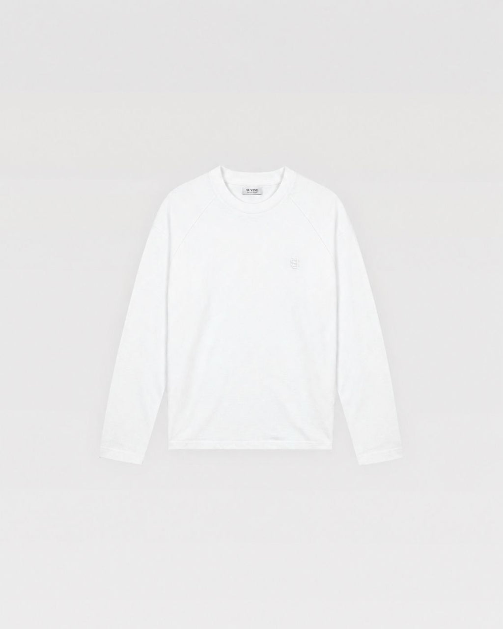 MAGLIA A MANICHE LUNGHE SU - BIANCA