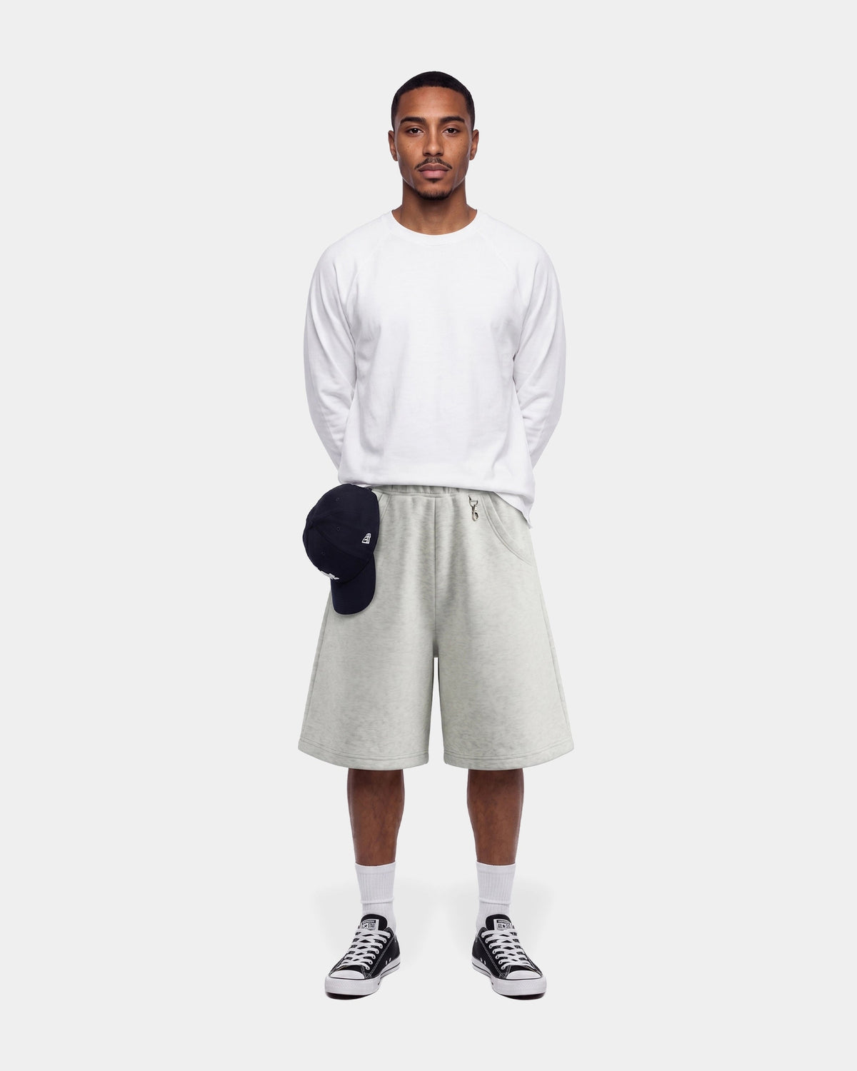 Grey Jogger V2 Baggy Short