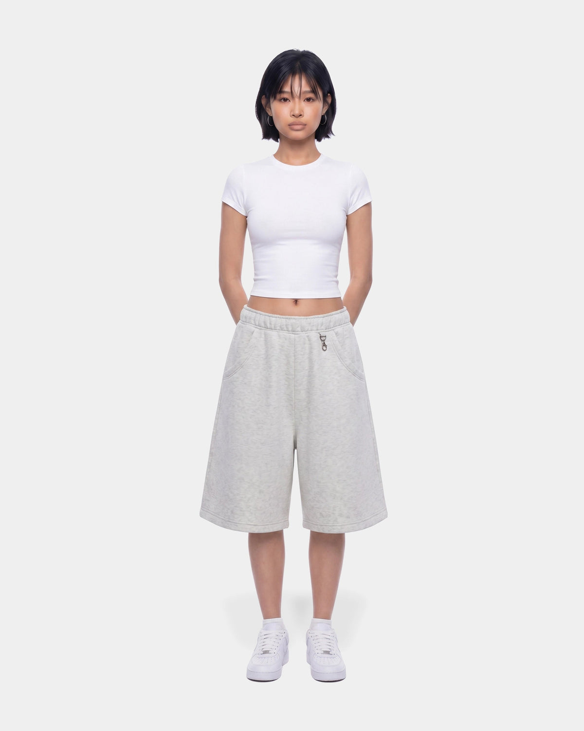 Grey Jogger V2 Baggy Short