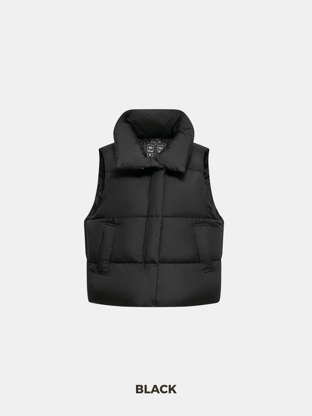 Klassiek oversized gewatteerd bodywarmer