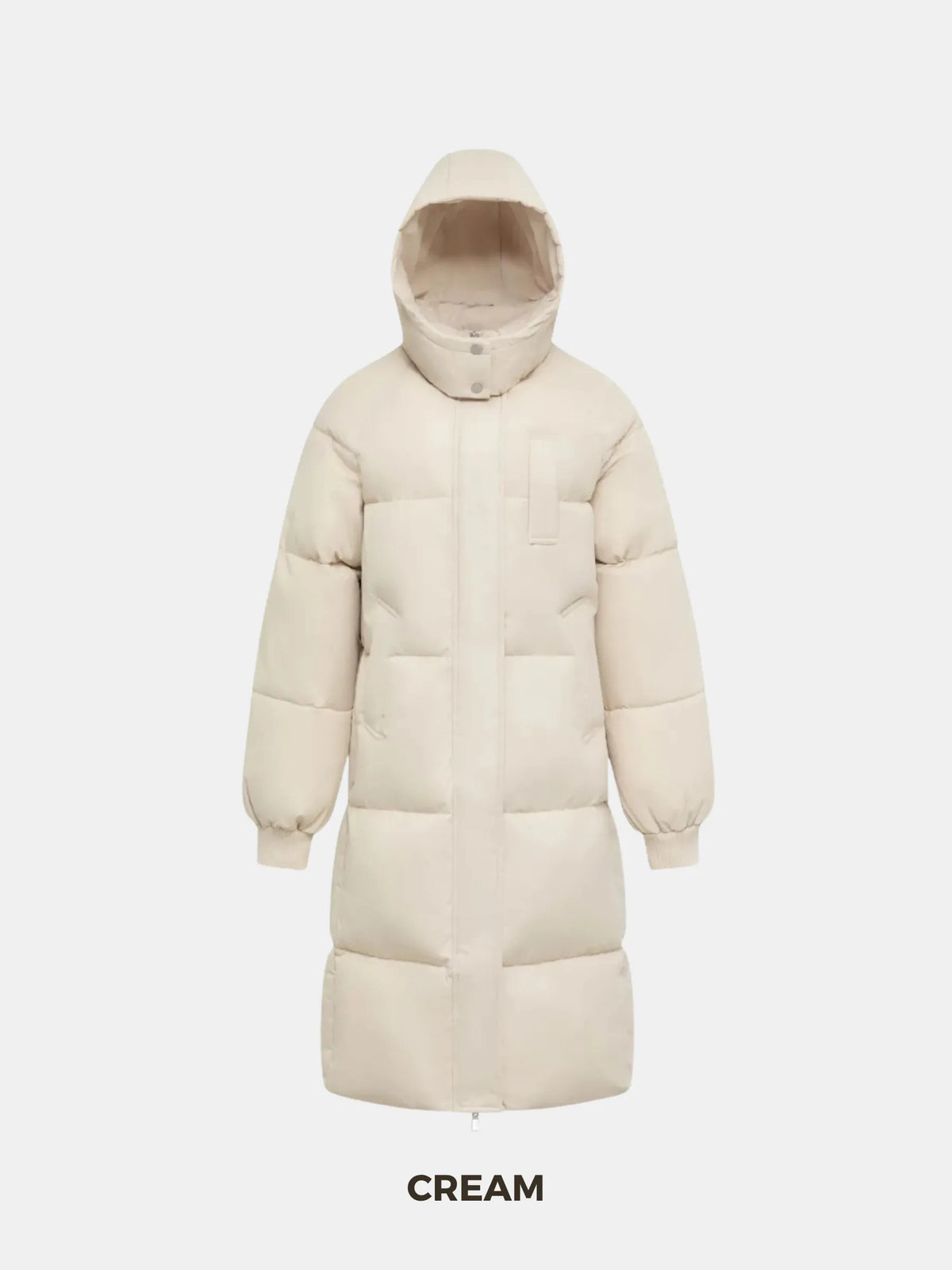 Classic Long Hooded Puffer Jacket