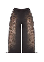 RUMOUR STUDDED OVERSIZED JOGGERHOSE LEOPARD