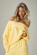 Slouch Top in Yellow