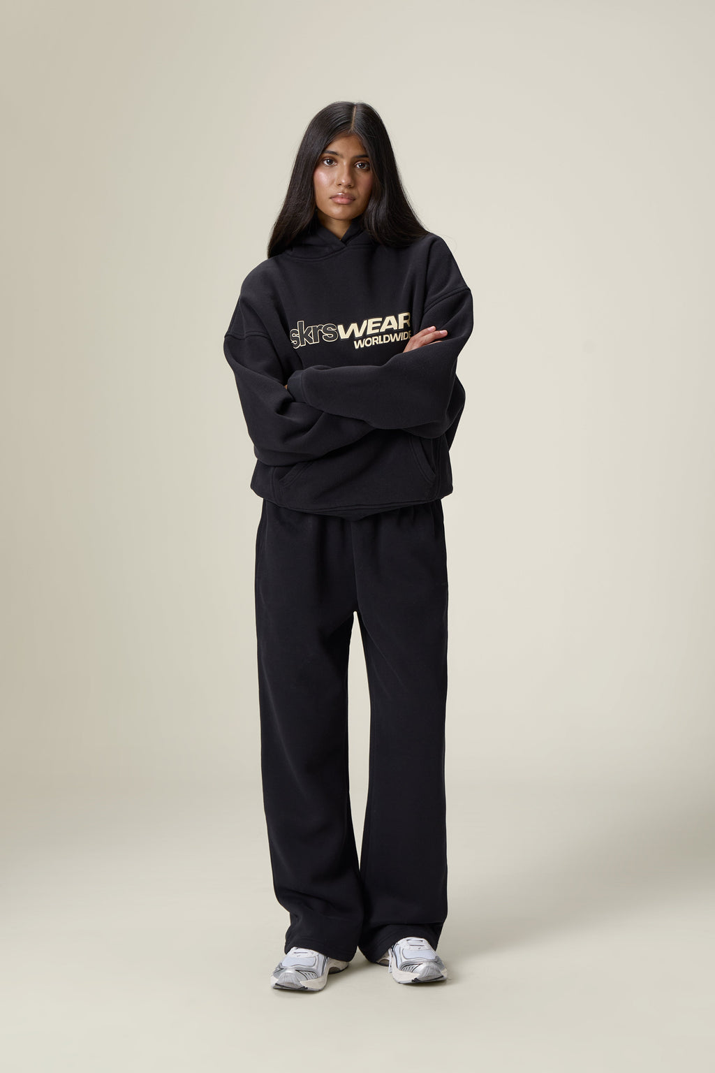 Wear Hoodie in Washed Black