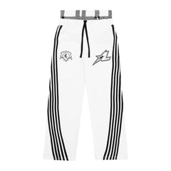 Jogger a righe - Bianchi