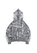 SWEAT À CAPUCHE ZIPPÉ FORBIDDEN NEIGE