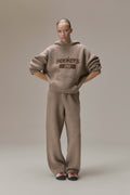 99 Strick-Kapuzenpullover in Soft Brown