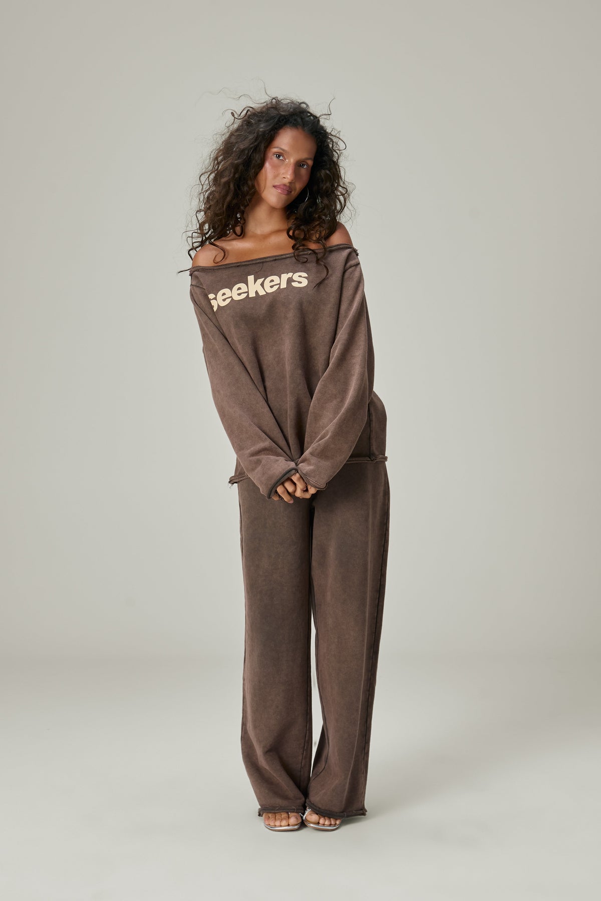 Slouch Top in Brown