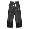 Jogger zippé effet usé 2.0 - Gris foncé