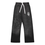Distressed Zip-Jogger 2.0 - Dunkelgrau