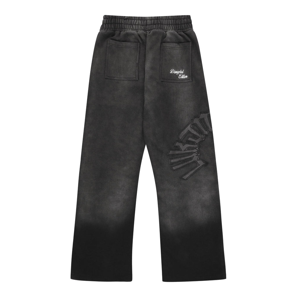 Jogger zippé effet usé 2.0 - Gris foncé
