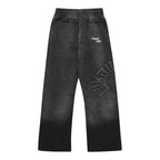 Distressed Zip-Jogger 2.0 - Dunkelgrau