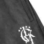 Distressed Zip-Jogger 2.0 - Dunkelgrau