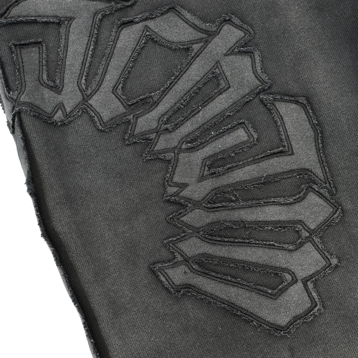 Distressed Zip Jogger 2.0 - Dark Gray