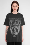 T-shirt Samael oversize à manches courtes